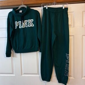 Pink by Victoria’s Secret 2 piece sweat suit.
